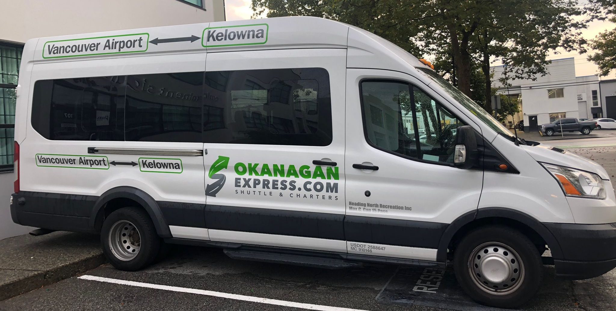 PHOTO OKANAGAN EXPRESS VEHICLE 2021-09-08